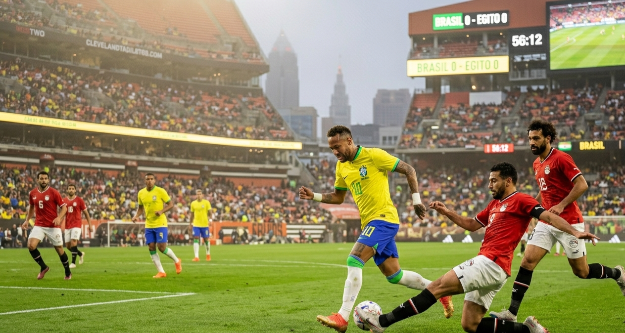 Neymar está fora do amistoso contra o Egito e vira dúvida para a estreia na Copa